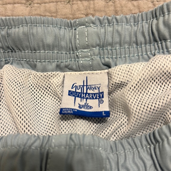Light blue Guy Harvey shorts Large - Picture 3 of 3